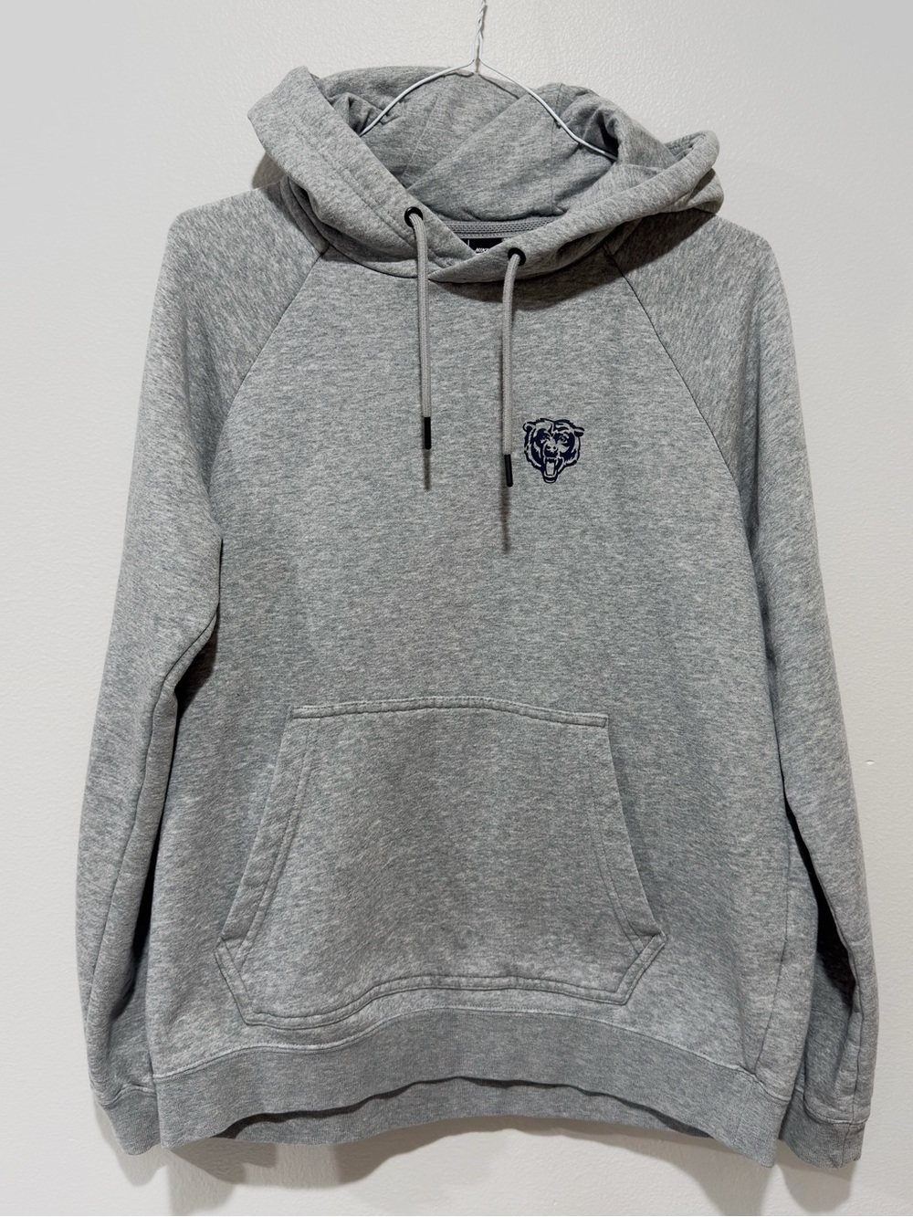 Nike X NFL Chicago Bears Gray Hoodie Sweatshirt Navy Men’s Size Small